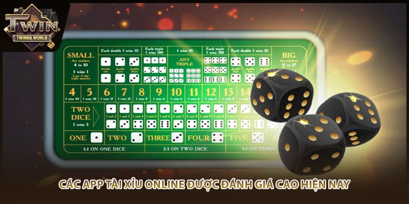 Các app tài xỉu online được đánh giá cao hiện nay